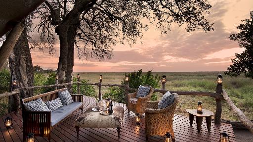 Linyanti Bush Camp | Abendsonne Afrika